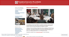 Desktop Screenshot of pasadenaexecutiveroundtable.org
